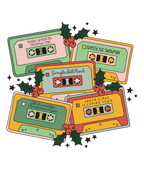 Vintage Christmas Tapes T-Shirt