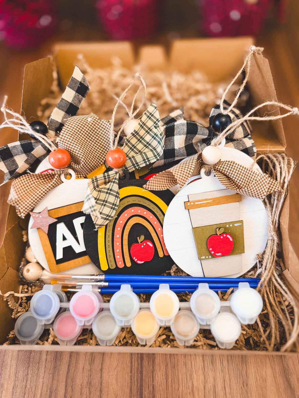 DIY Ornament Kit - Teacher and School Themes