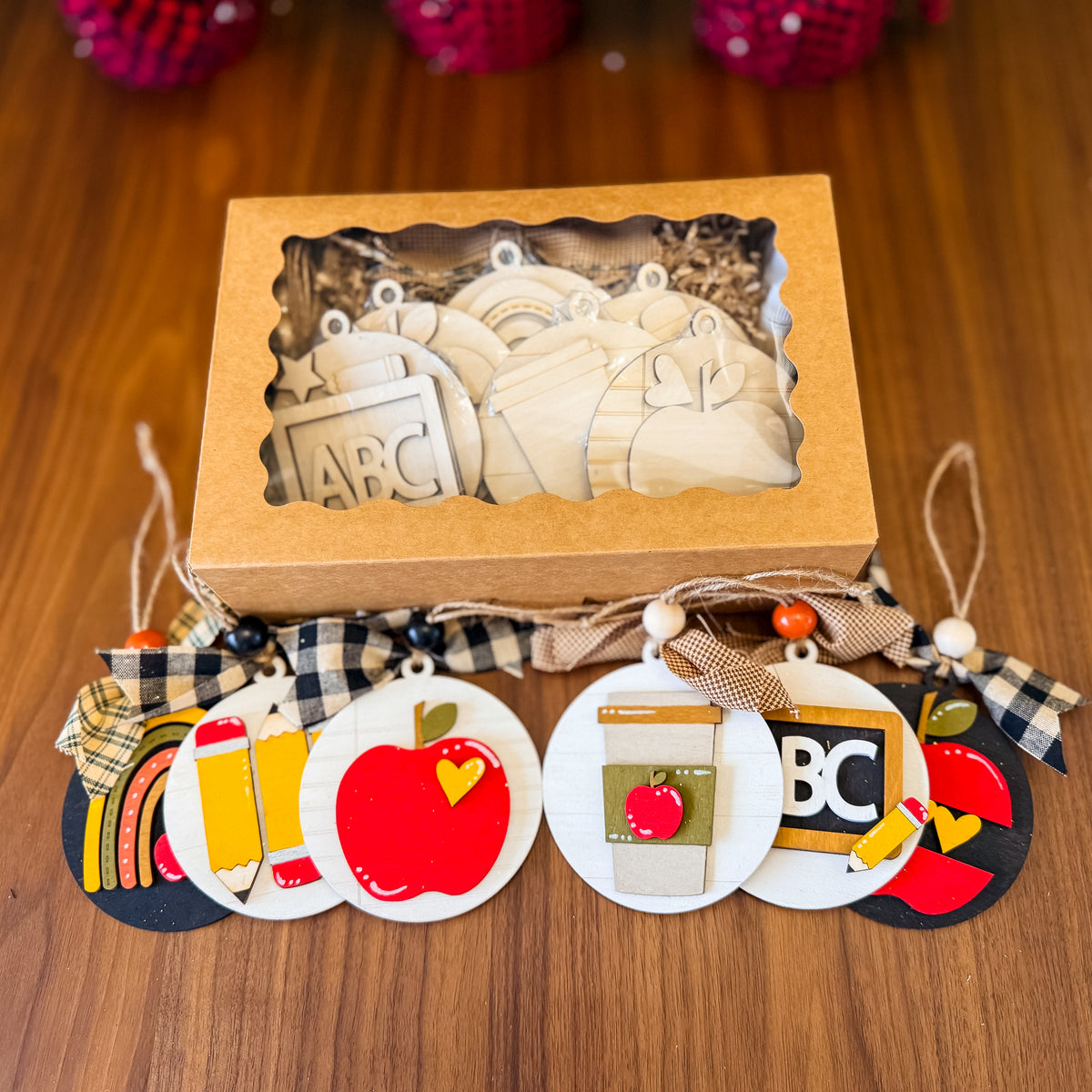 DIY Ornament Kit - Teacher and School Themes