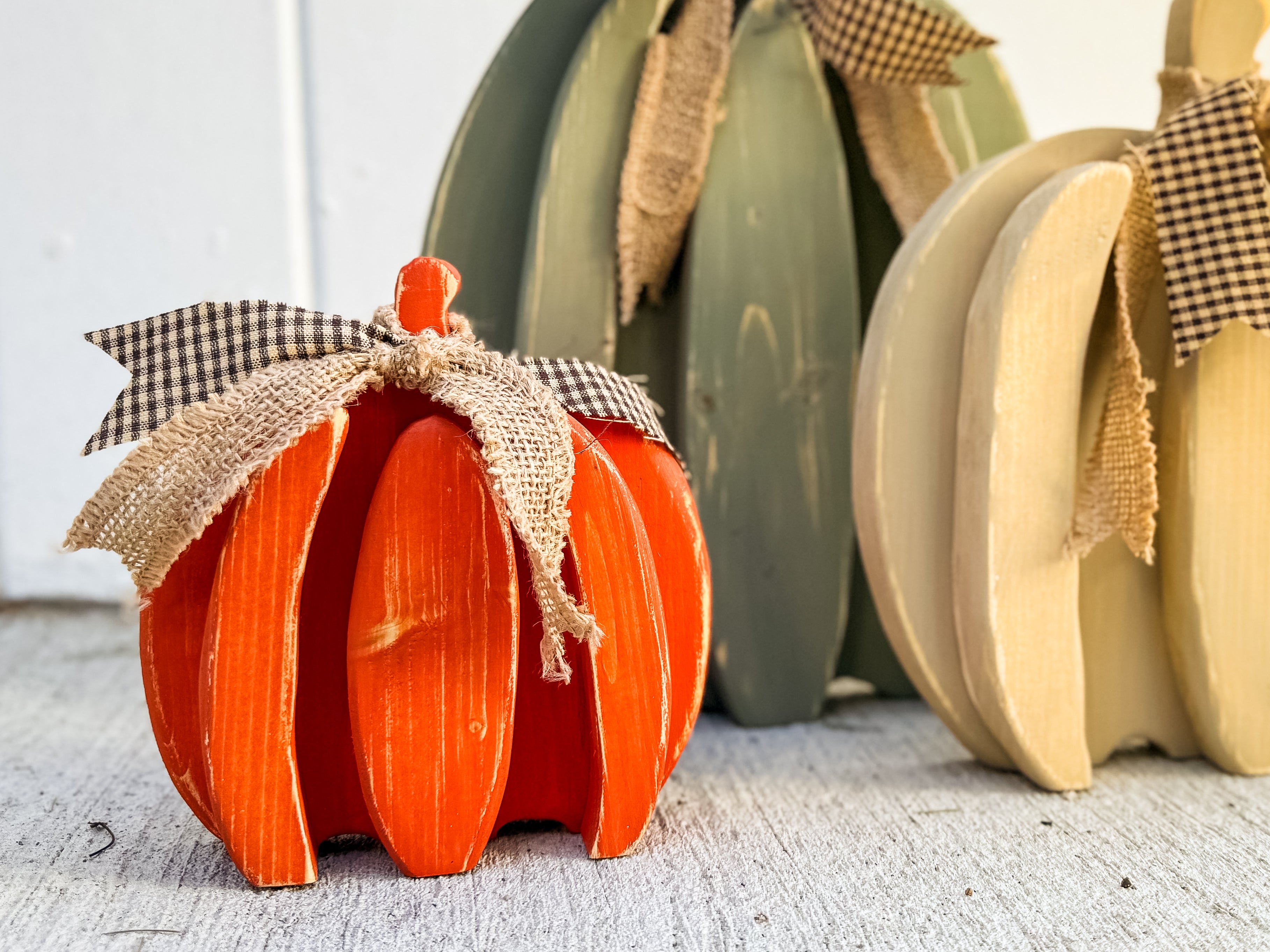 Layered Harvest Pumpkins - In Stock, Ready to Ship