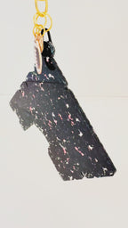 Game Day Bag Tag | Acrylic Football Keychain